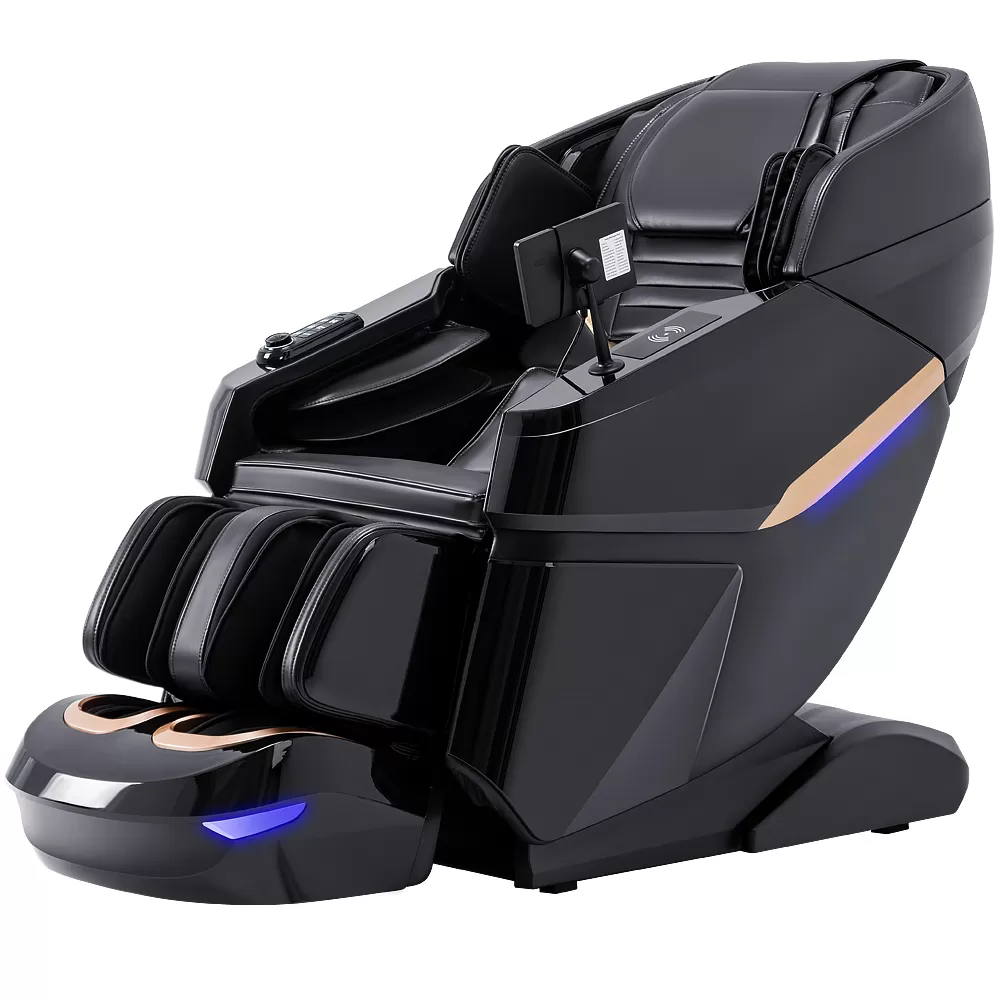 PU Leather SL Track Top End Body Care Heating Therapy Massage Chair thumbnail 3